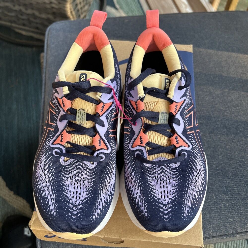 ASICS Gel Cumulus 25 Women’s Size 6 Midnight/Papaya